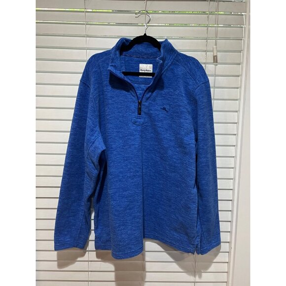 Tommy Bahama Half Zip Fleece‎ Men's Sweater - Size XL - Picture 1 of 3